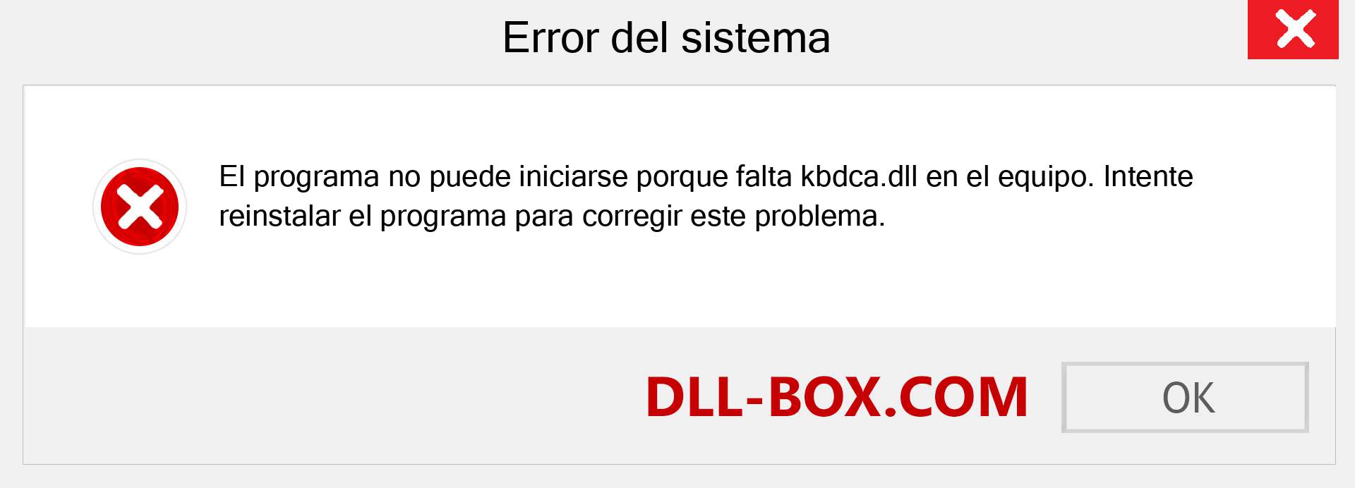 ¿Falta el archivo kbdca.dll ?. Descargar para Windows 7, 8, 10 - Corregir kbdca dll Missing Error en Windows, fotos, imágenes